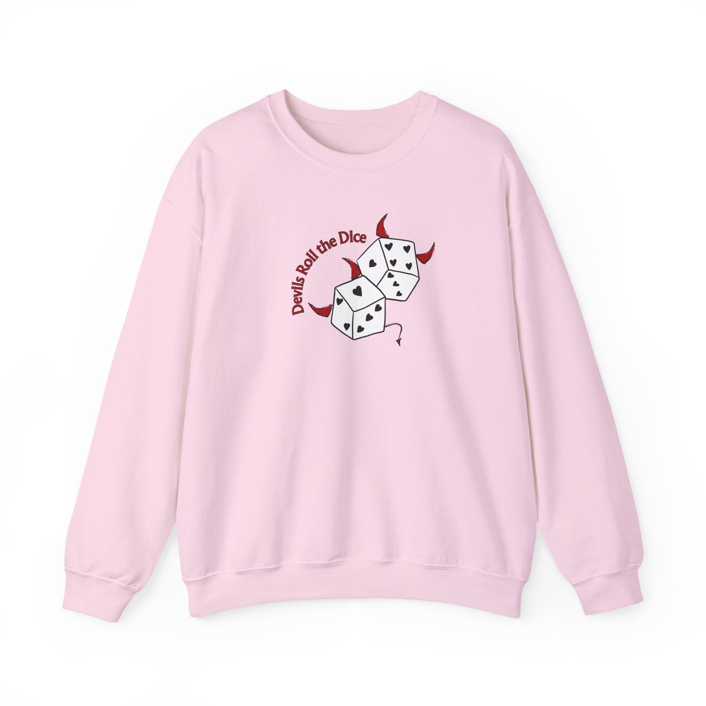 Devils Roll The Dice Crewneck Sweatshirt