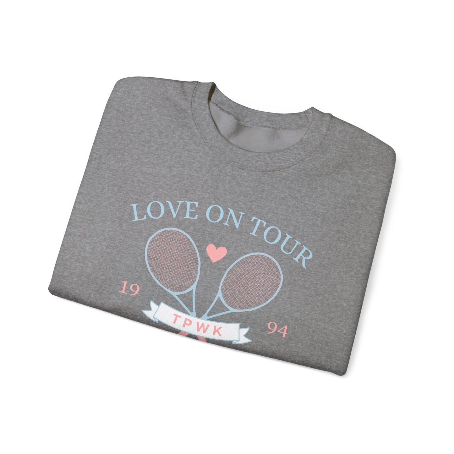 Love On Tour Tennis Club Crewneck Sweatshirt