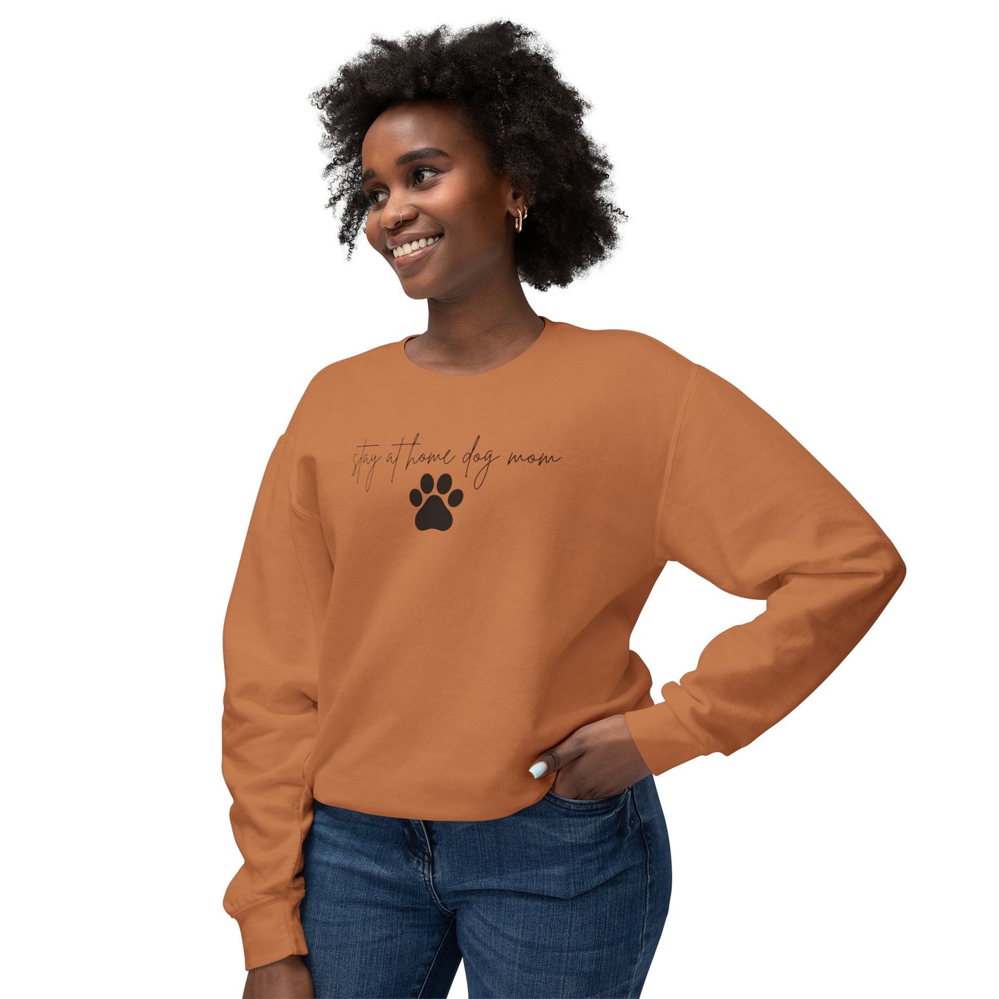 Stay At Home Dog Mom Comfort Colors Sweatshirt