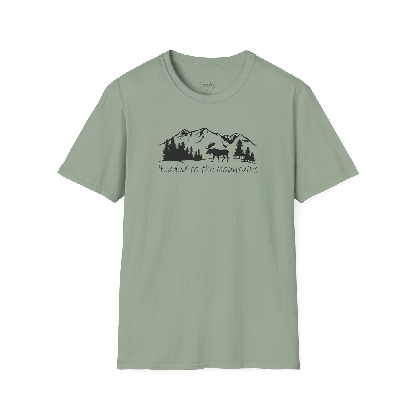 Headed to the Mountains Soft Style Tee