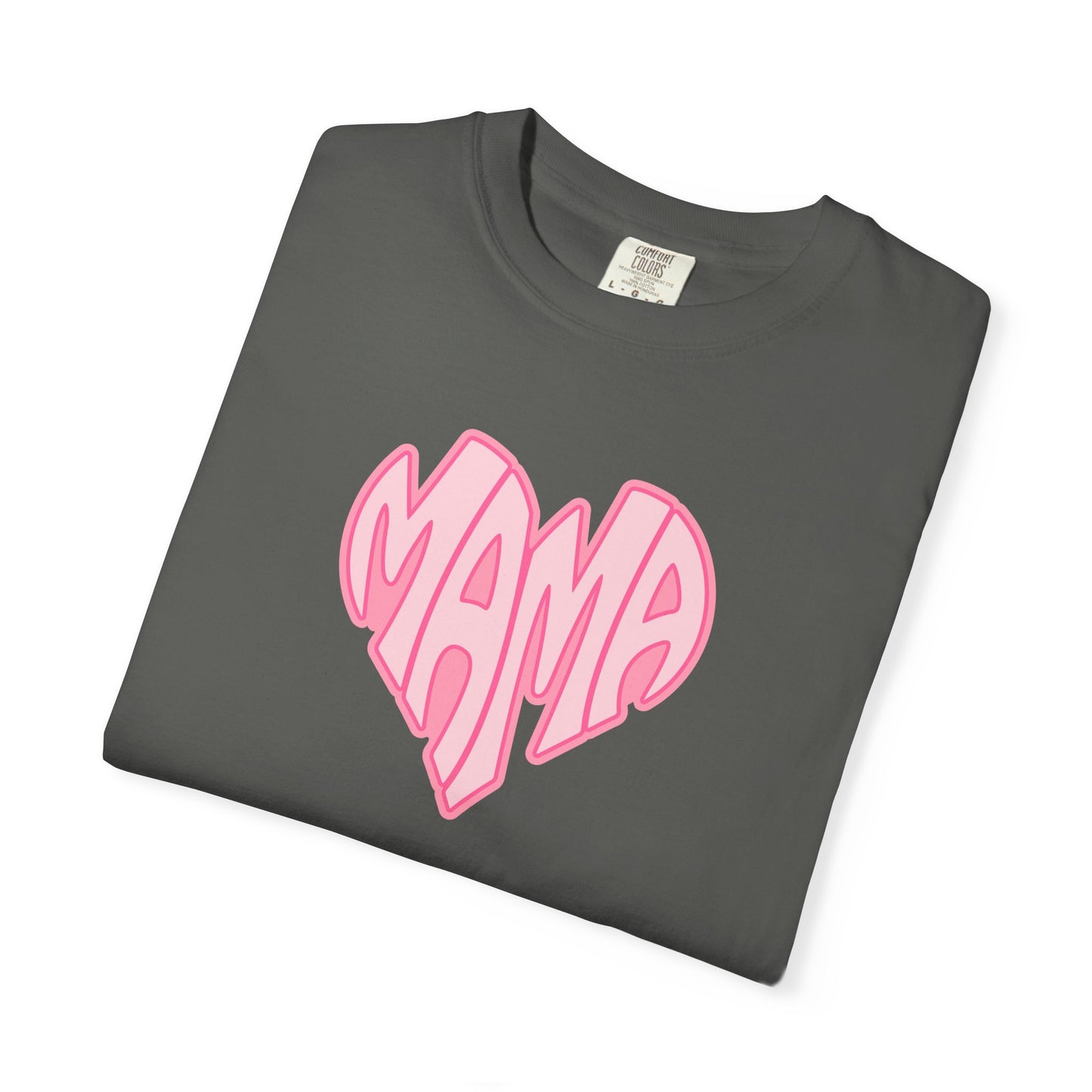 Mama Heart Comfort Colors Tee
