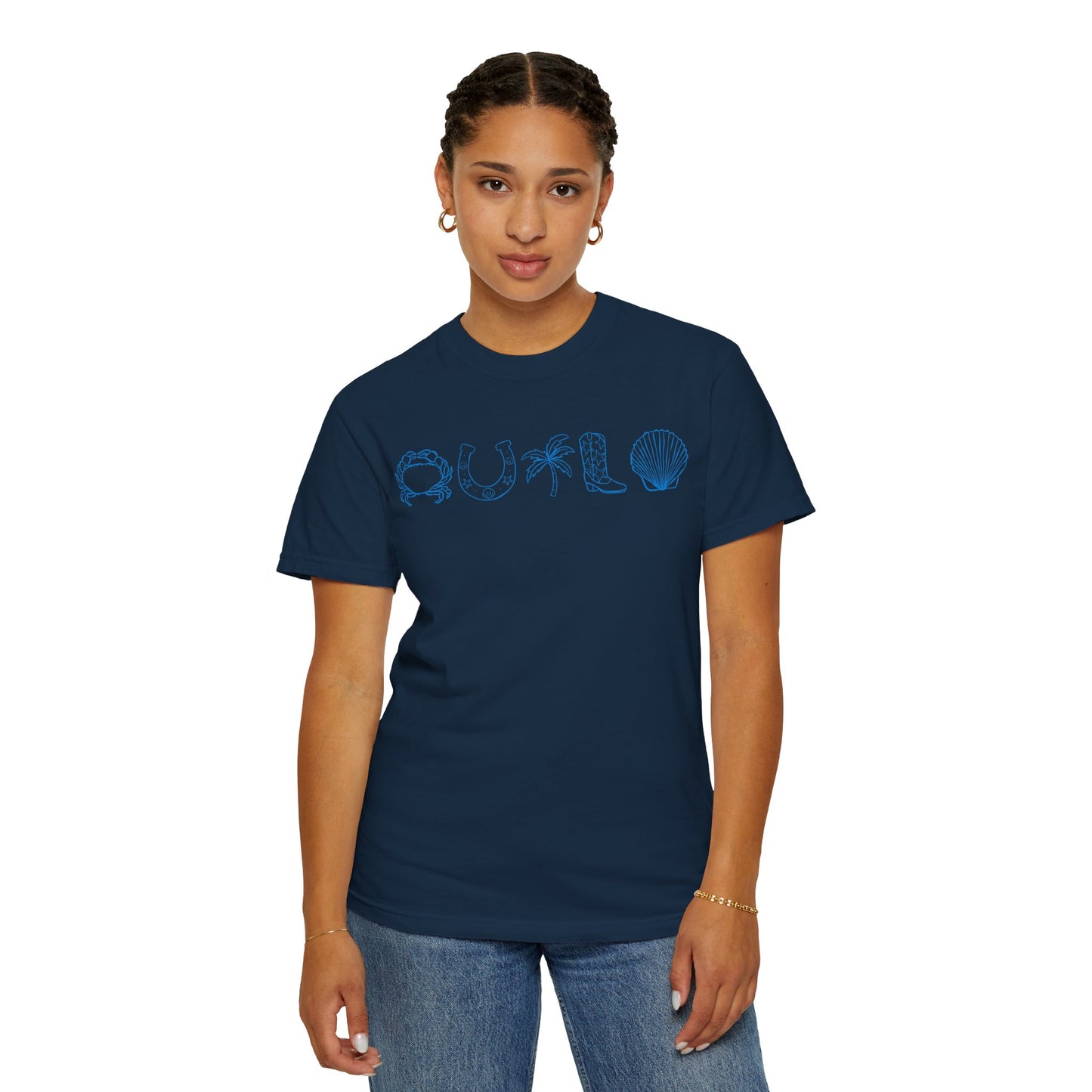 Coastal Cowgirl Comfort Colors Tee