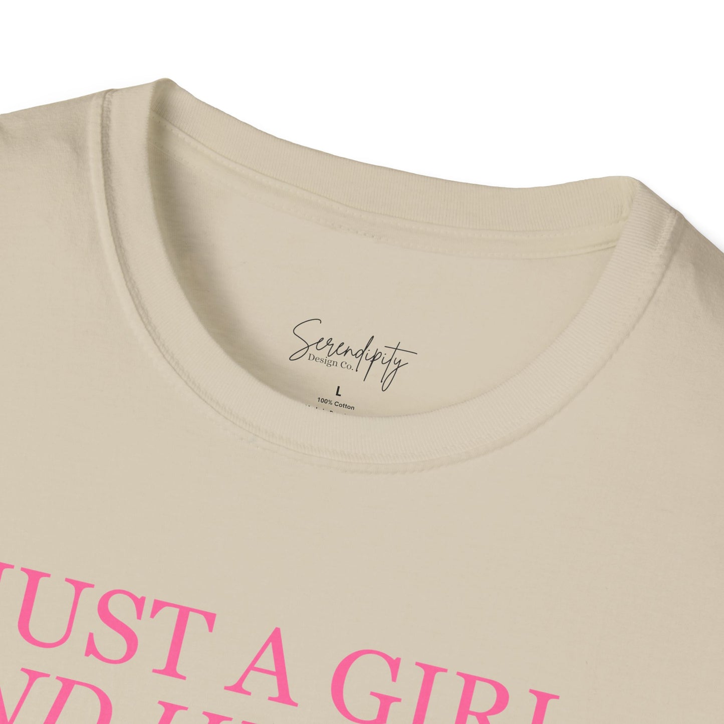 Just a Girl and Her Dog Soft Style Tee