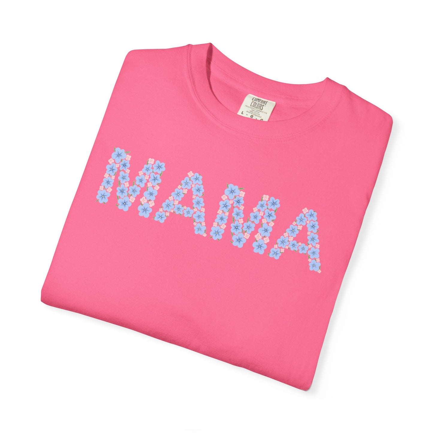 Mama Floral Comfort Colors Tee