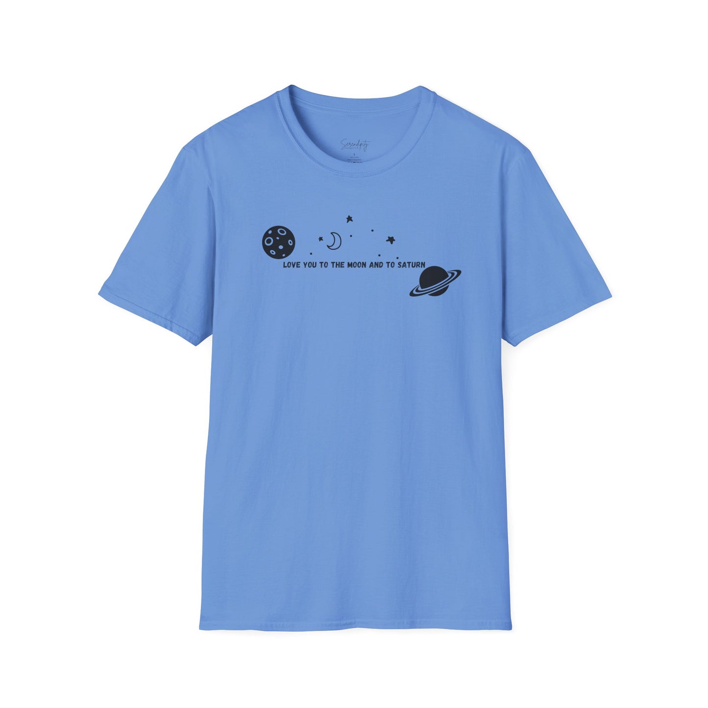 Love You to the Moon and to Saturn Soft Style Tee