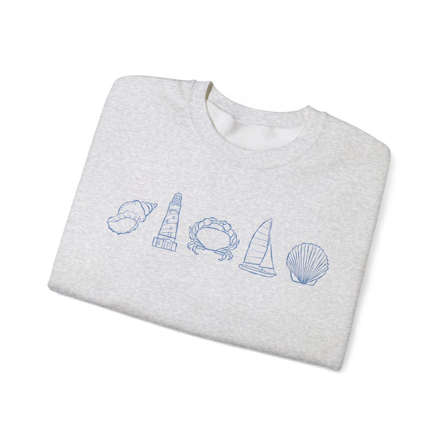 New England Aesthetic Crewneck Sweatshirt