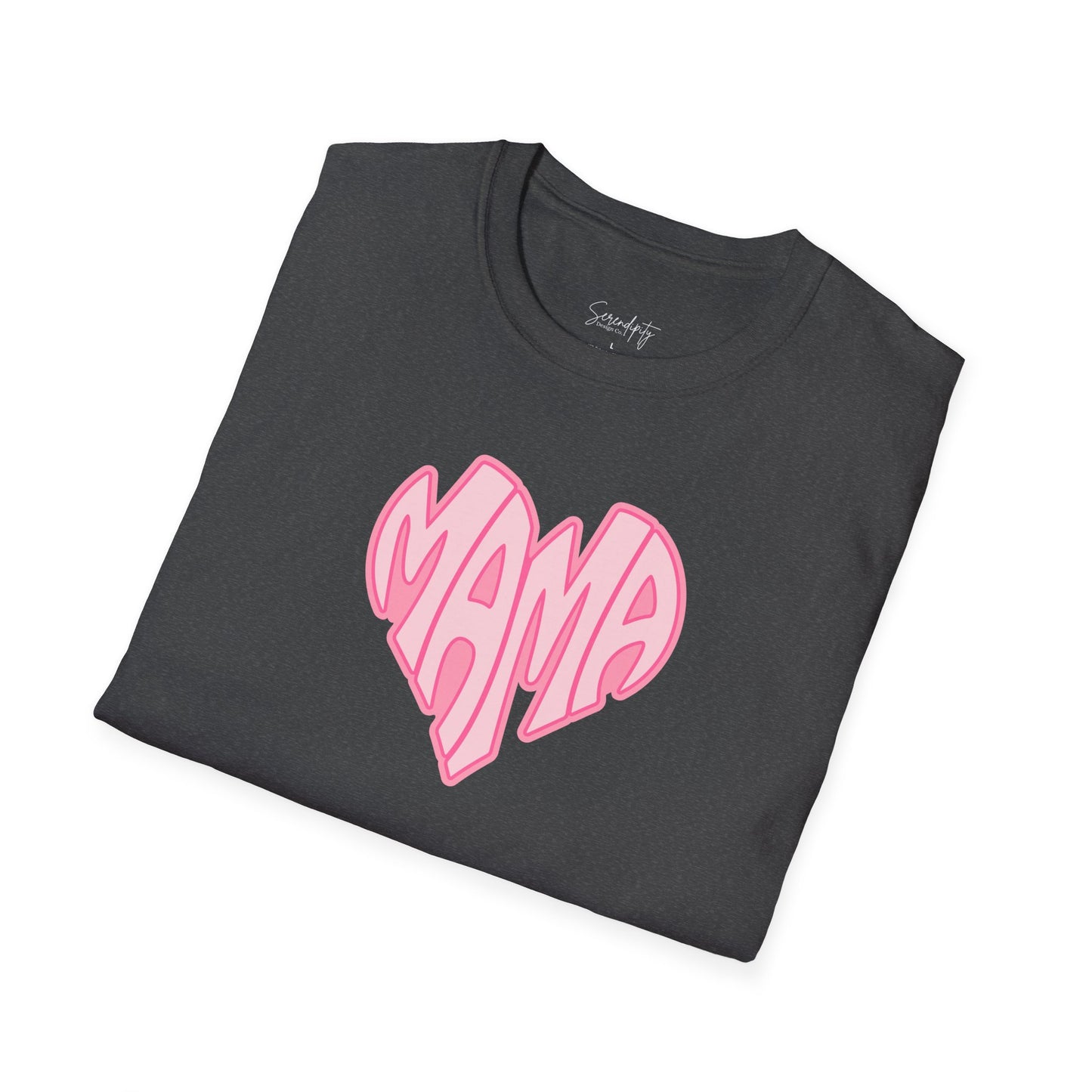 Mama Heart Soft Style Tee