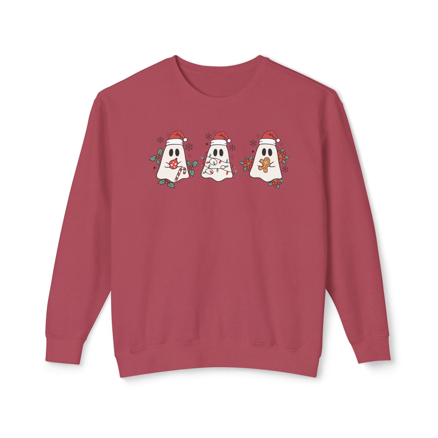 Christmas Ghosties Comfort Colors Sweatshirt