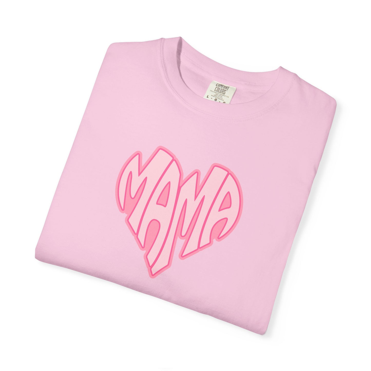 Mama Heart Comfort Colors Tee