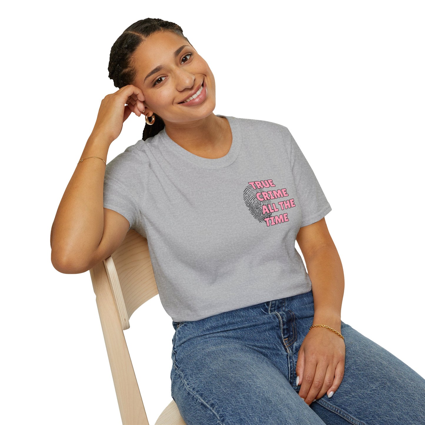 True Crime All The Time Soft Style Tee