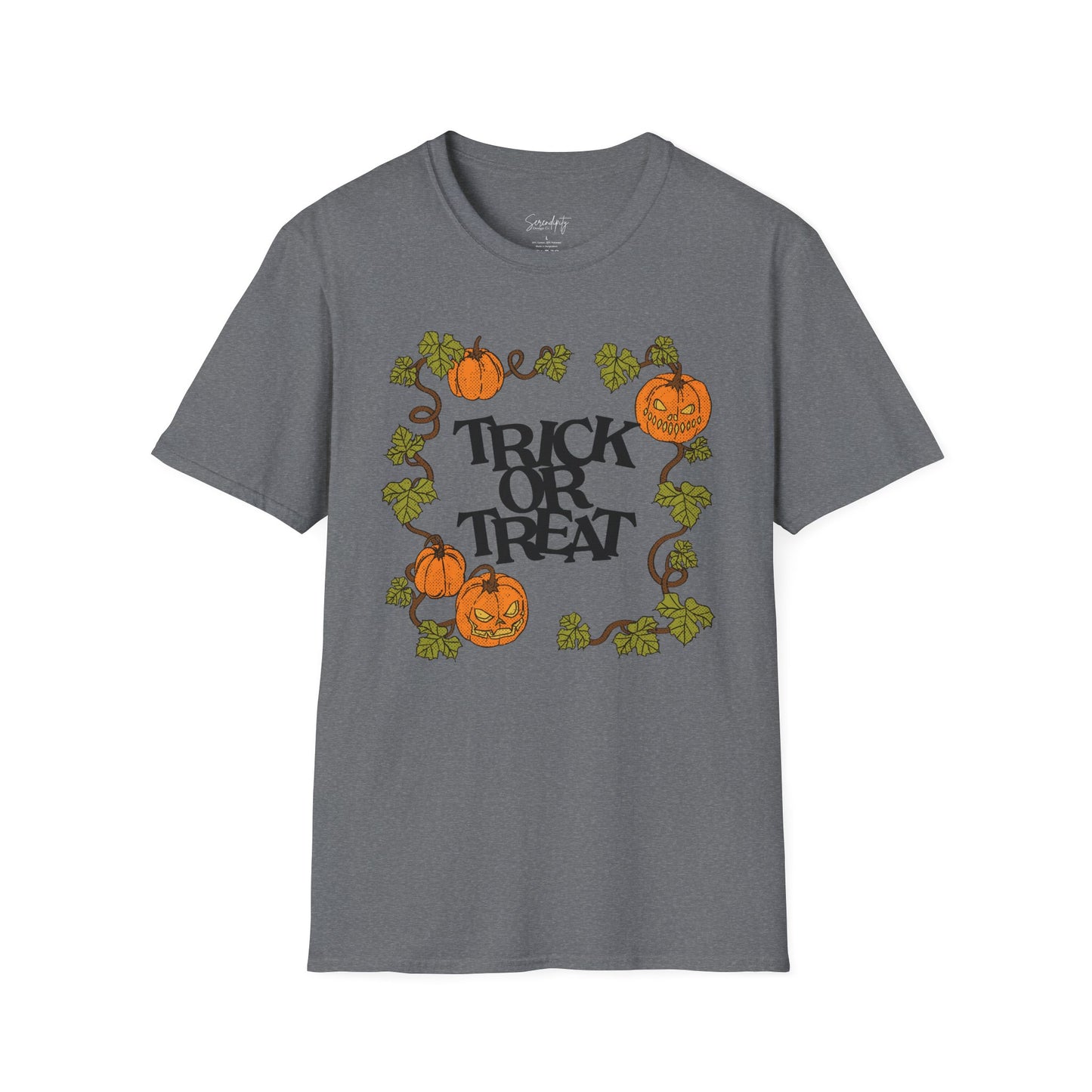 Vintage Trick or Treat Soft Style Tee