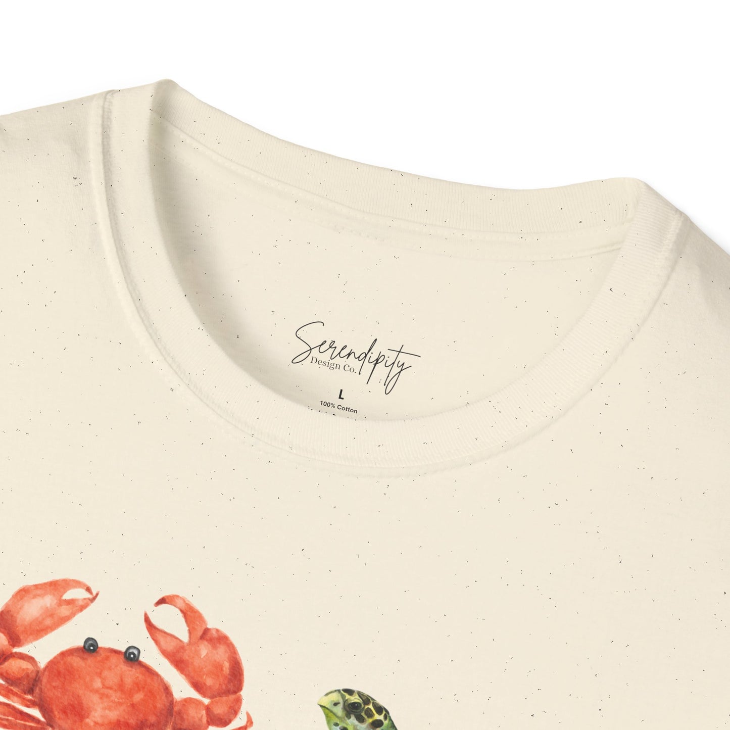 Ocean Creatures Soft Style Tee