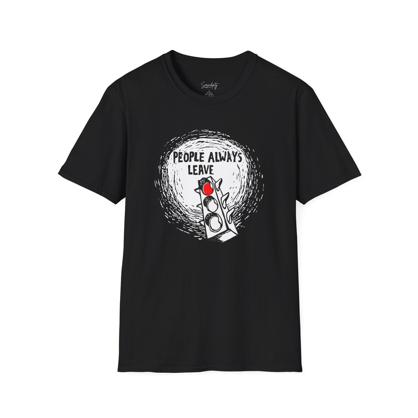 People Always Leave Soft Style Tee