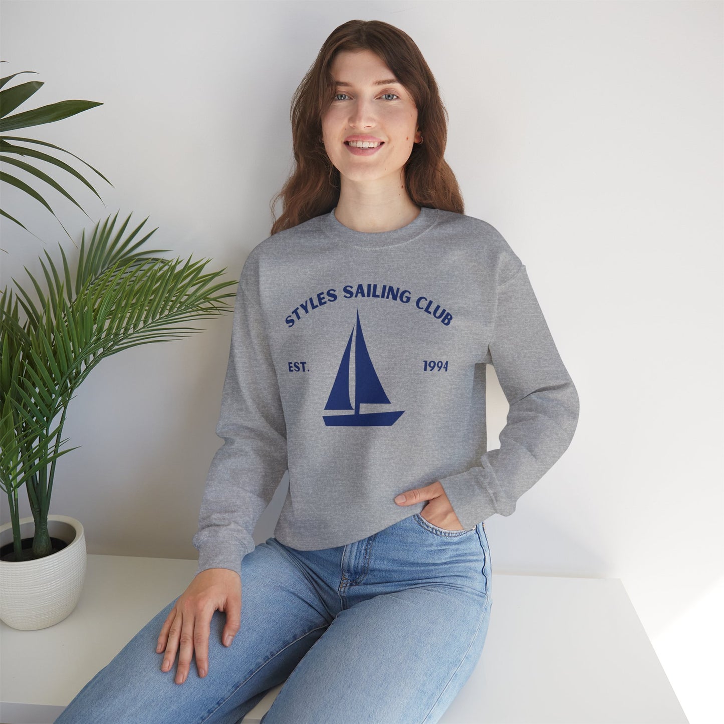 Styles Sailing Club Crewneck Sweatshirt