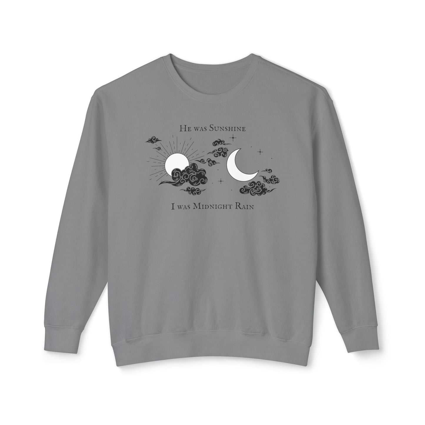 Midnight Rain Comfort Colors Sweatshirt