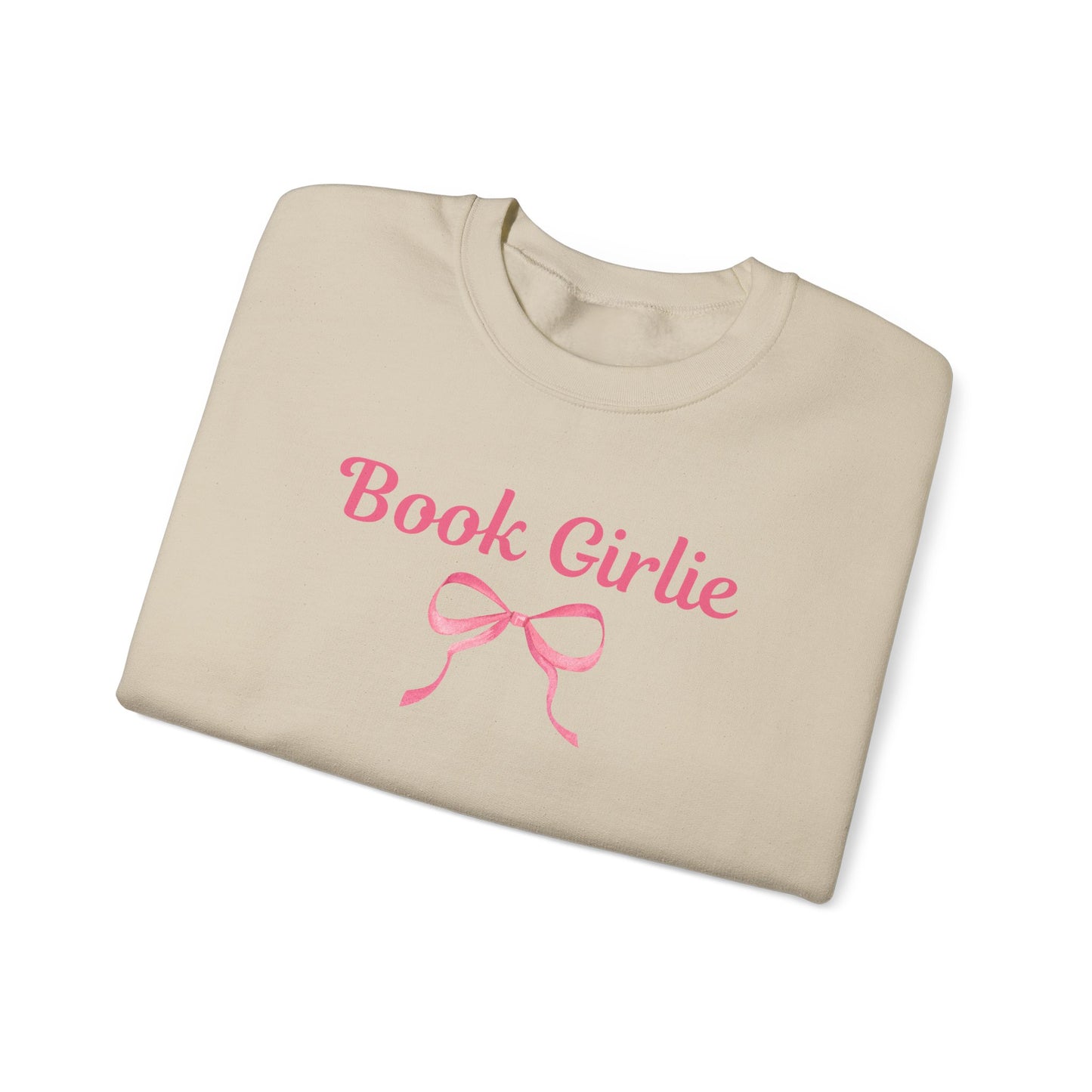 Book Girlie Bow Crewneck Sweatshirt