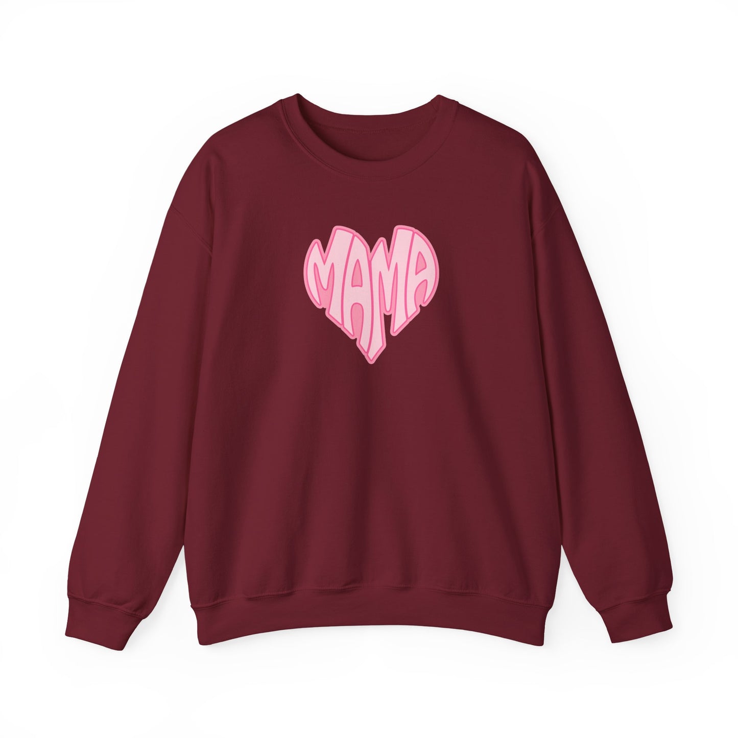 Mama Heart Crewneck Sweatshirt