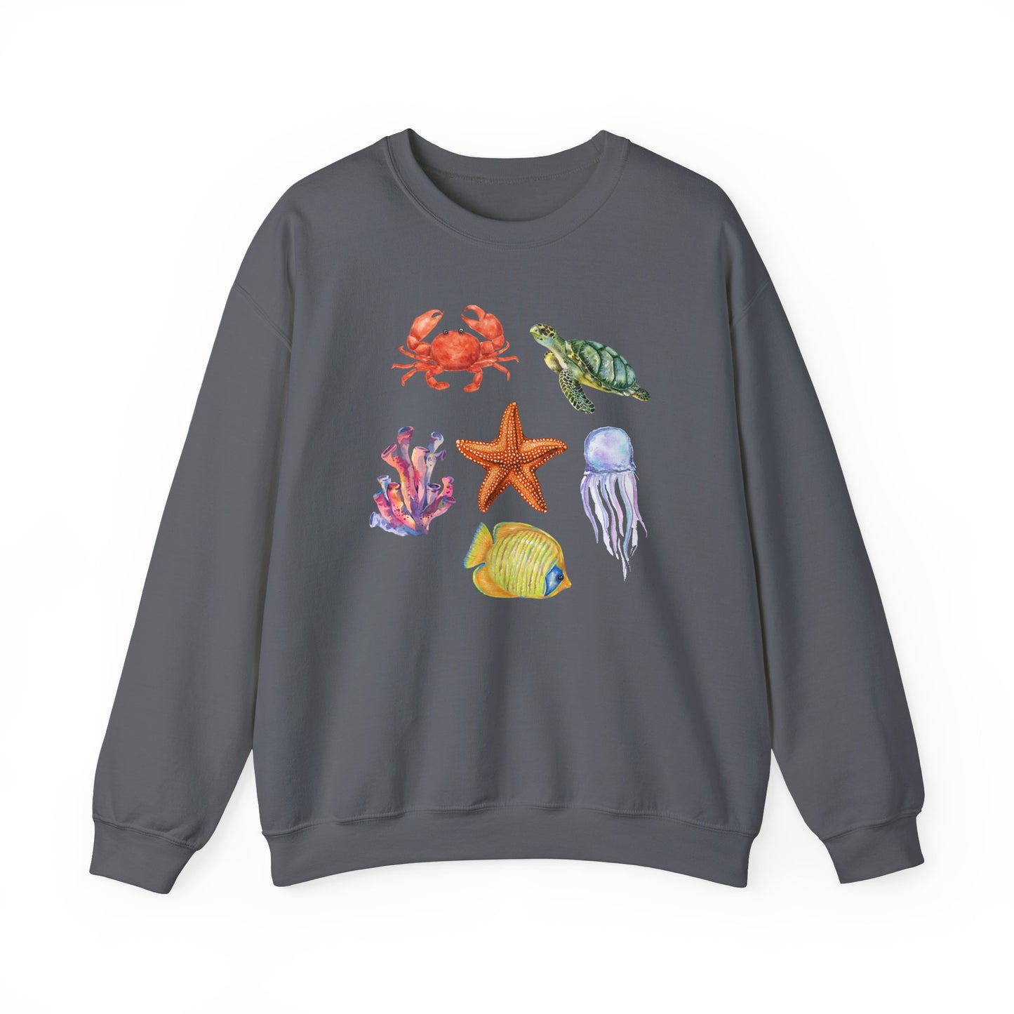 Ocean Creatures Crewneck Sweatshirt