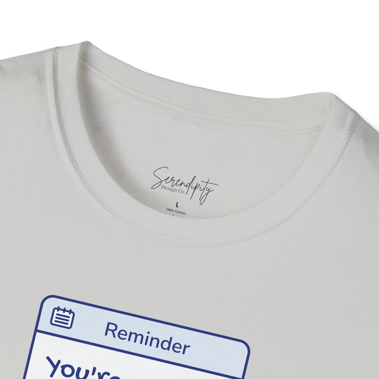 You're On Your Own Kid Reminder Soft Style Tee