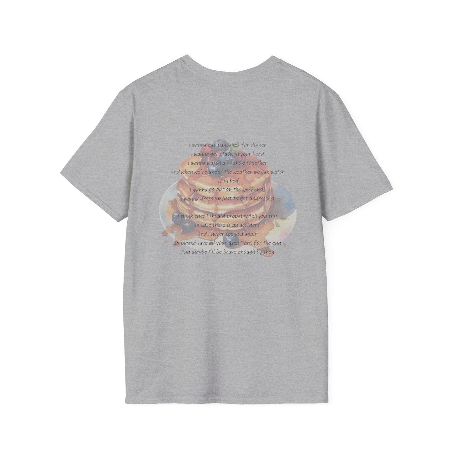Pancakes for Dinner Soft Style Tee