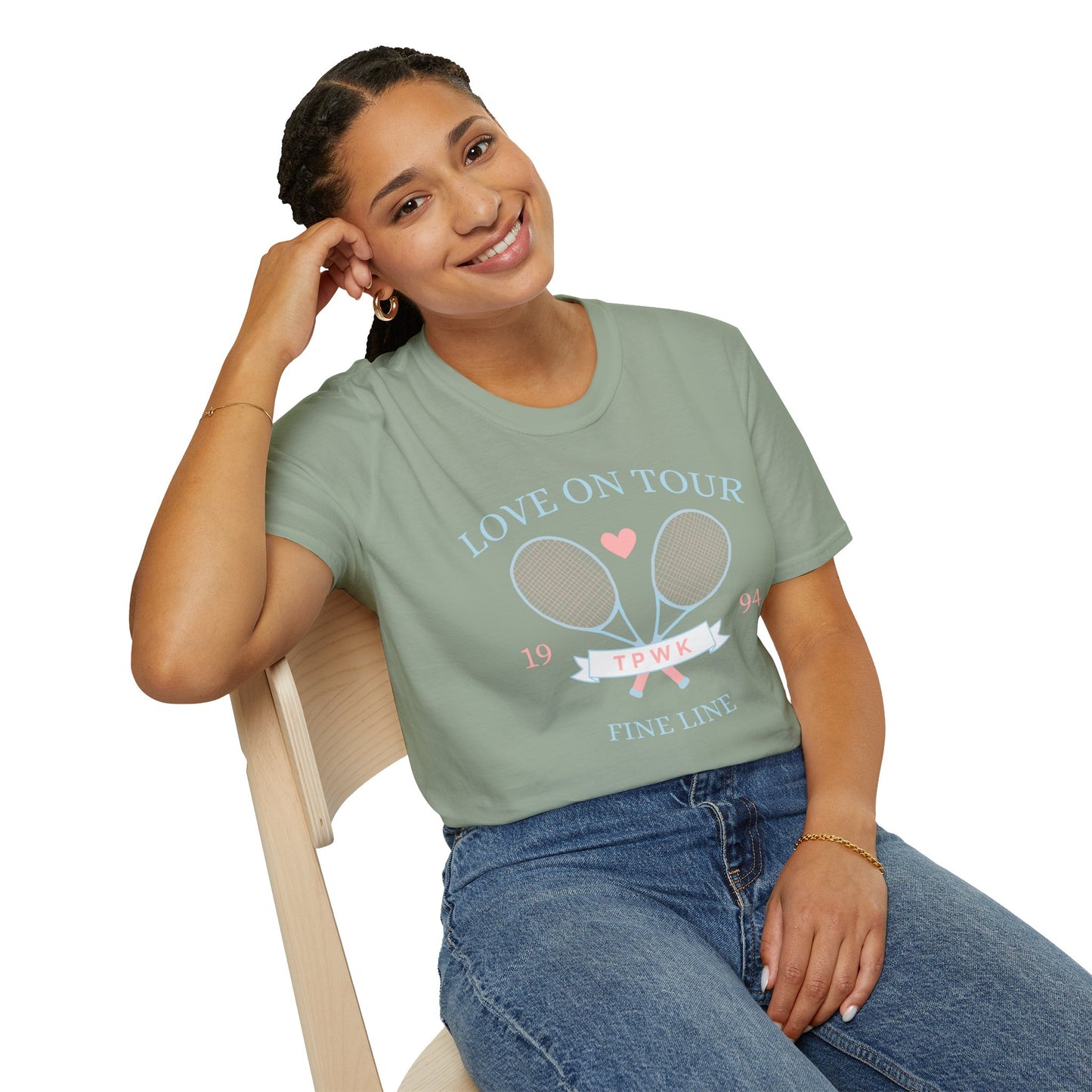 Love On Tour Tennis Club Soft Style Tee