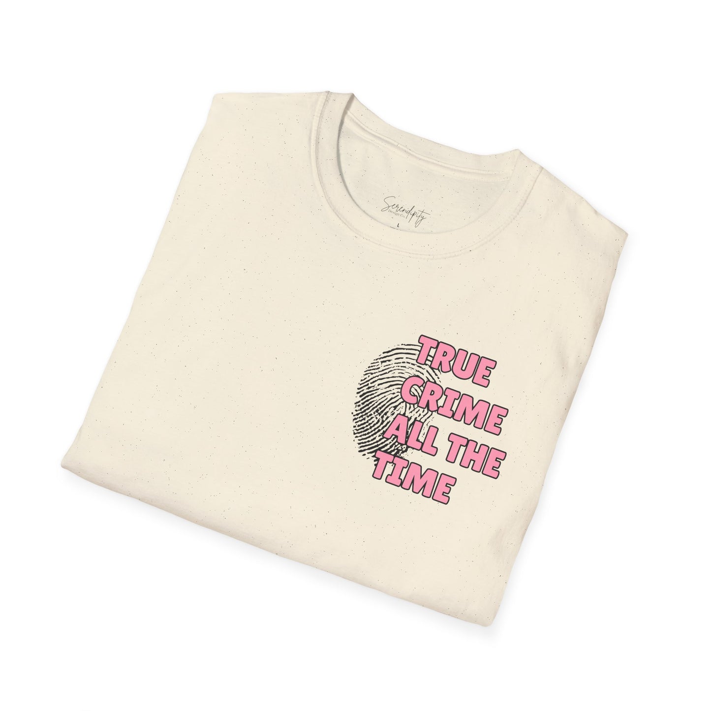 True Crime All The Time Soft Style Tee