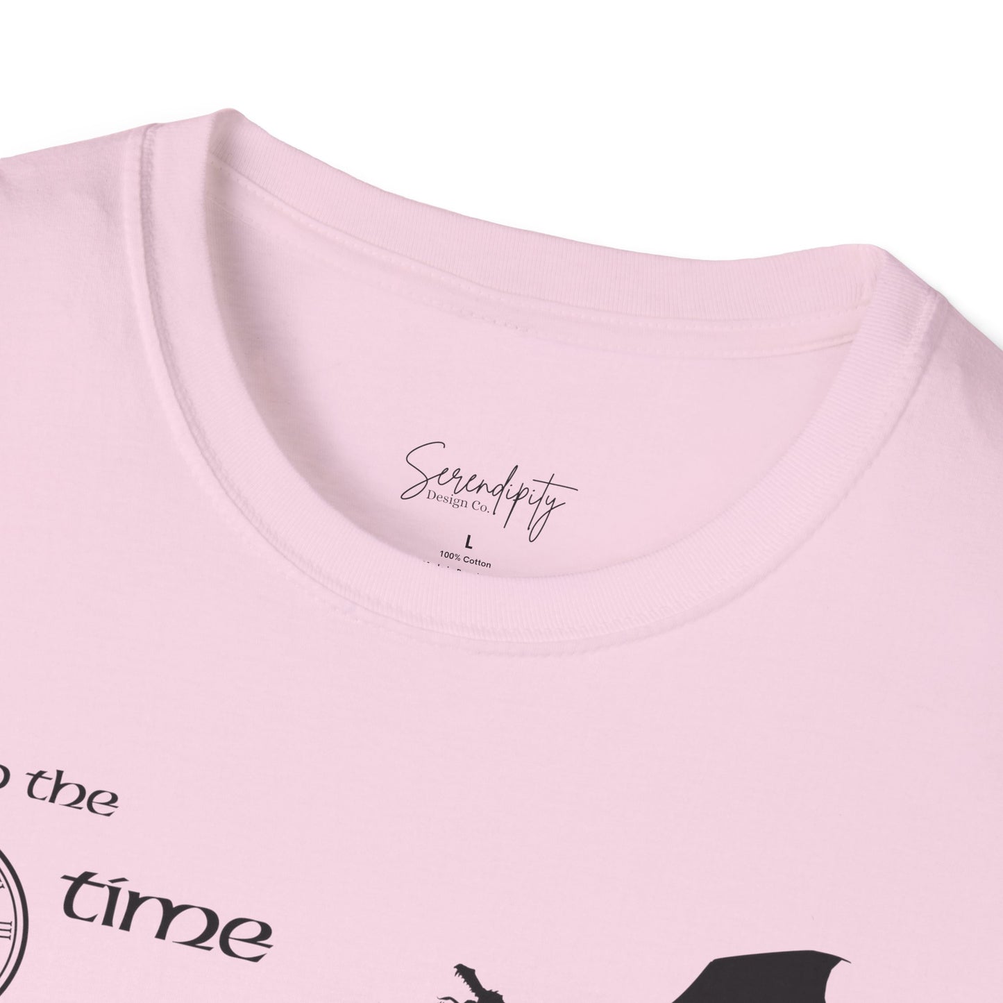 Fighting Dragons With You Soft Style Tee