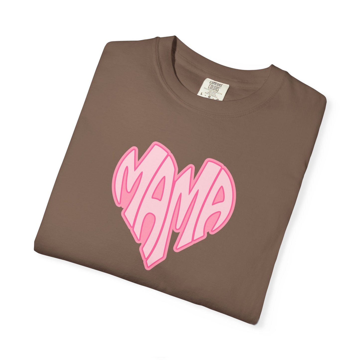 Mama Heart Comfort Colors Tee