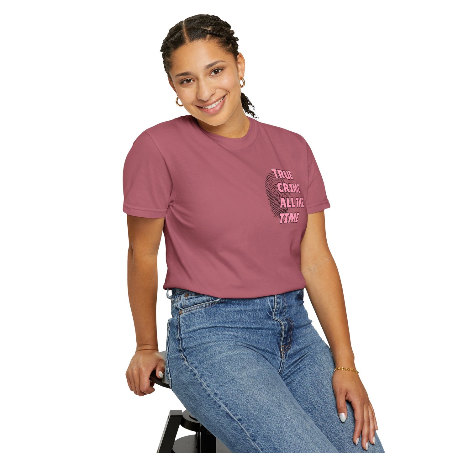 True Crime All The Time Comfort Colors Tee