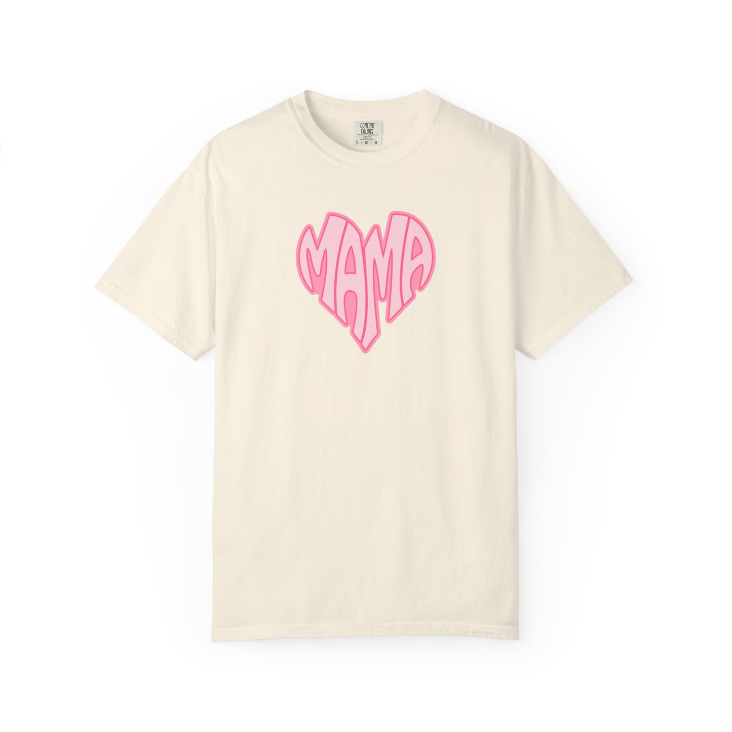 Mama Heart Comfort Colors Tee