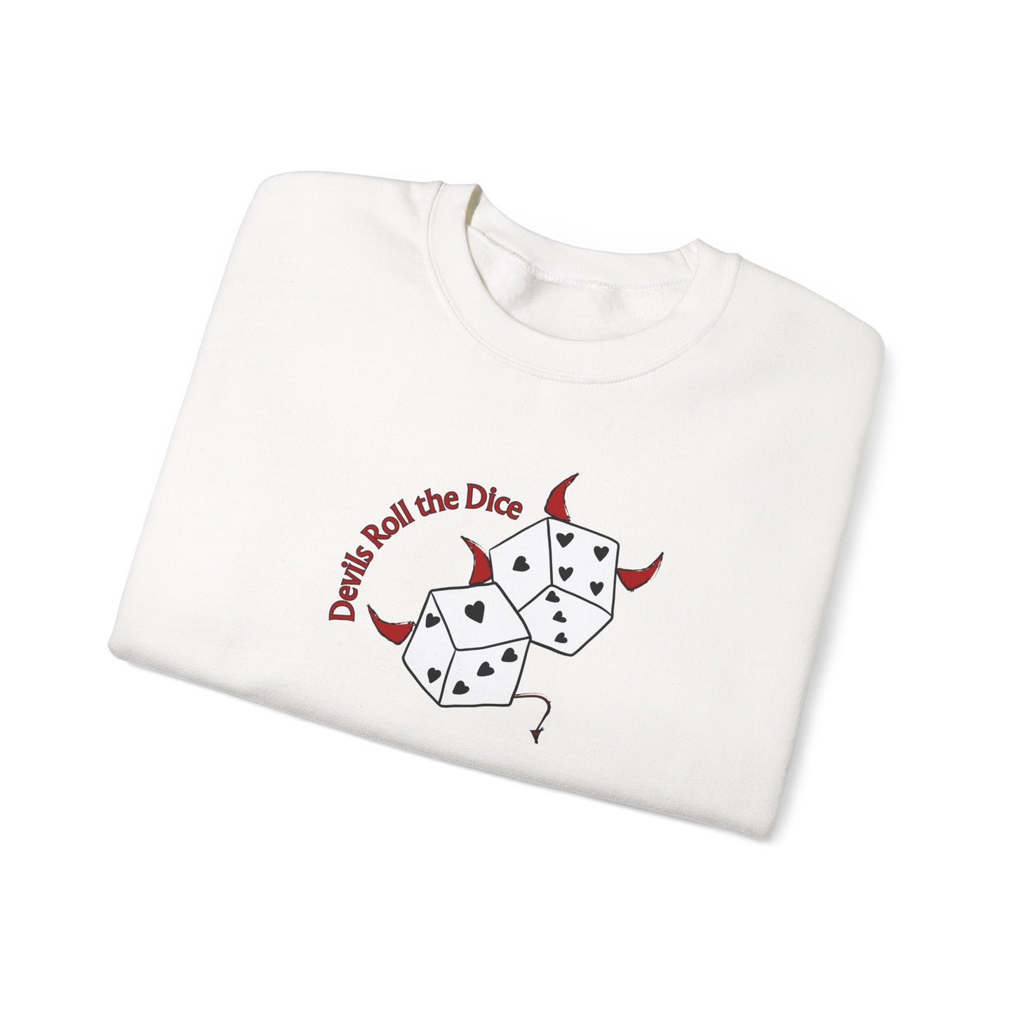 Devils Roll The Dice Crewneck Sweatshirt