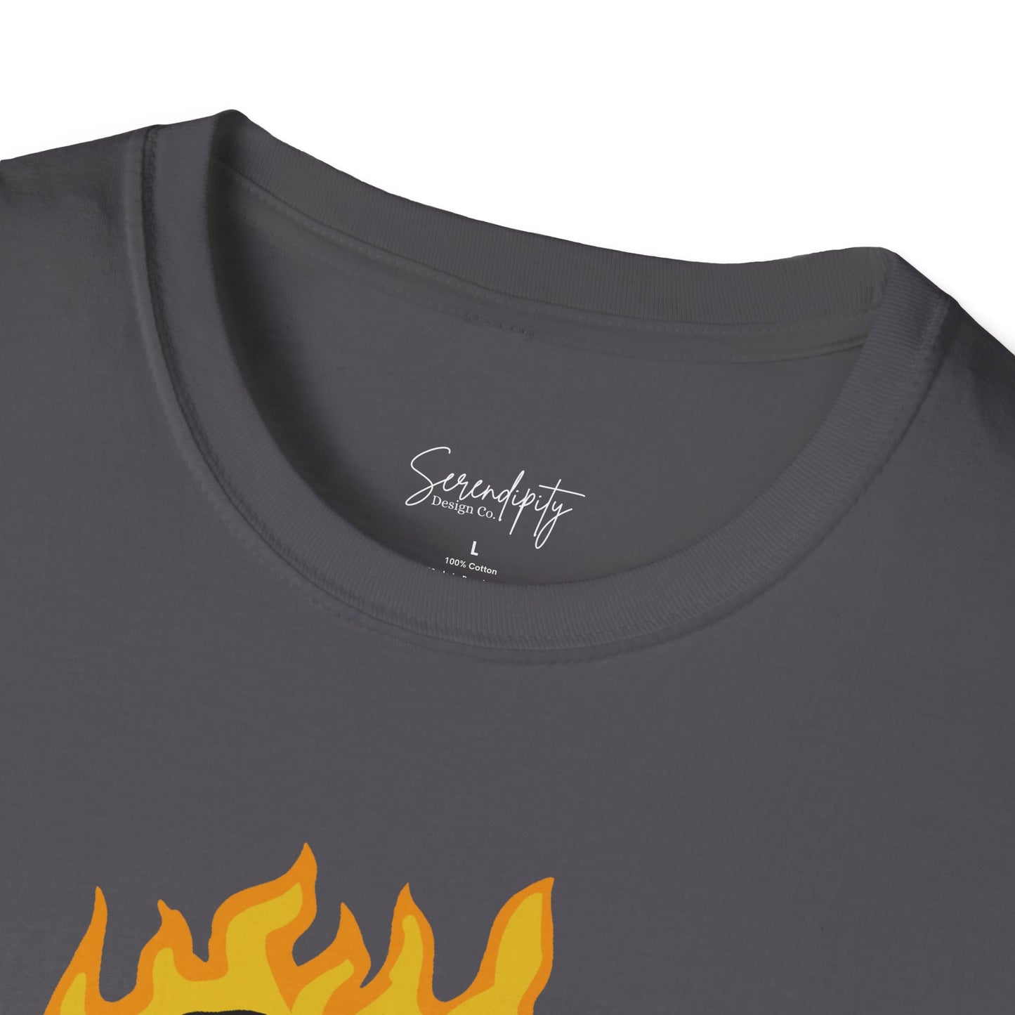 Clothes Over Bros Flaming Heart Soft Style Tee