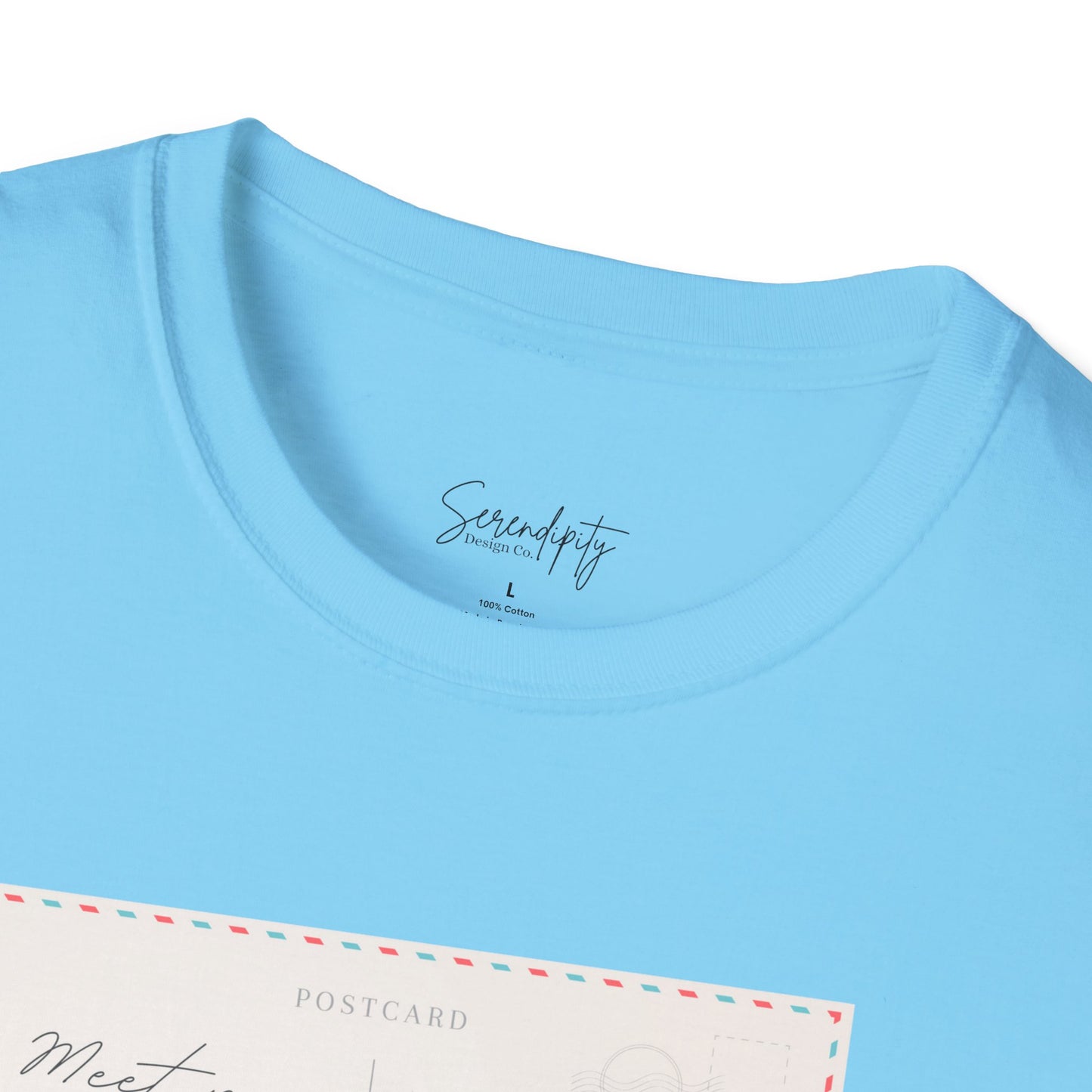 August Postcard Soft Style Tee