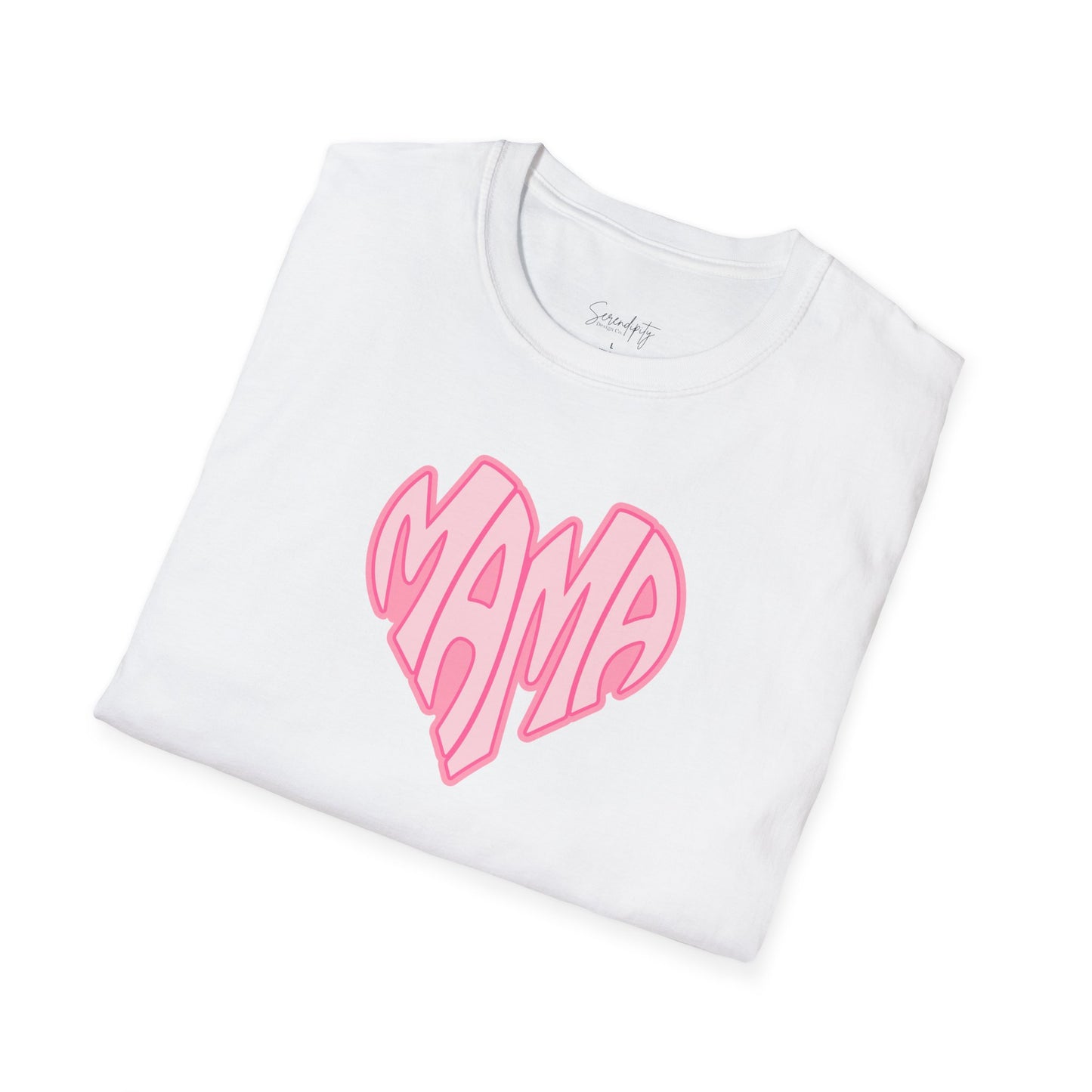 Mama Heart Soft Style Tee