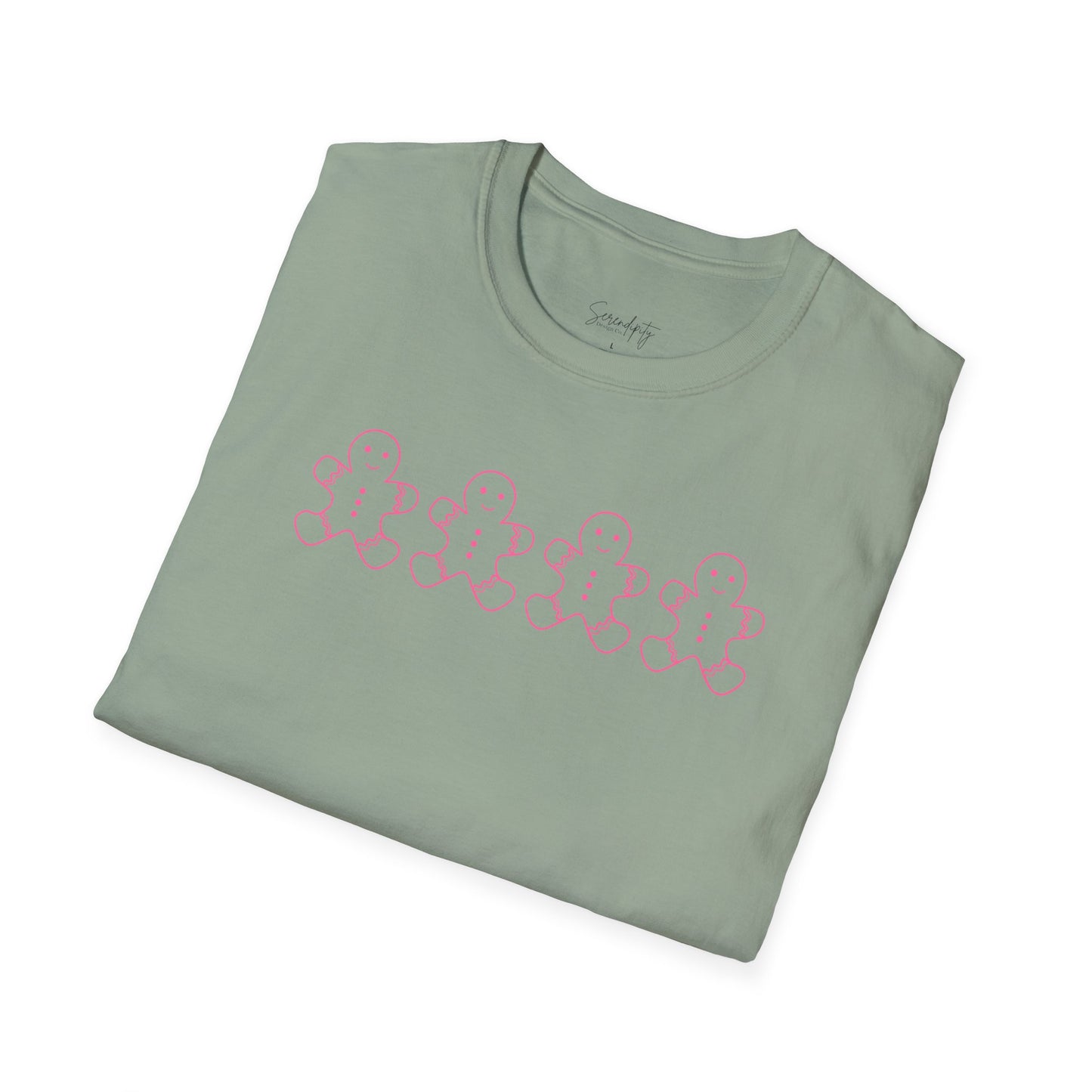 Pink Gingerbread Soft Style Tee