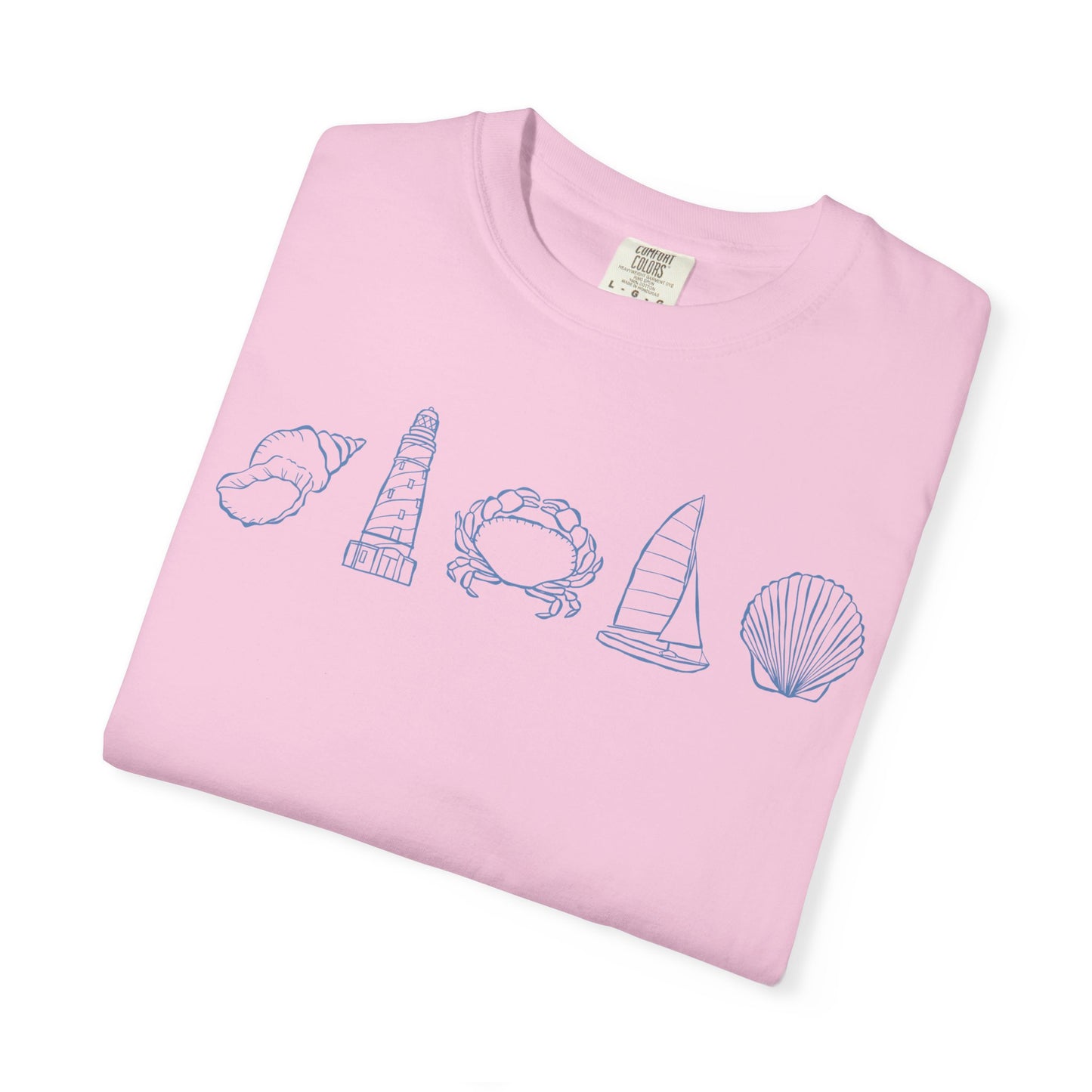 New England Aesthetic Comfort Colors Tee