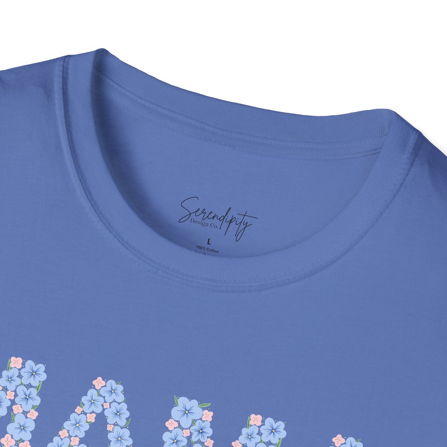 Mama Floral Soft Style Tee