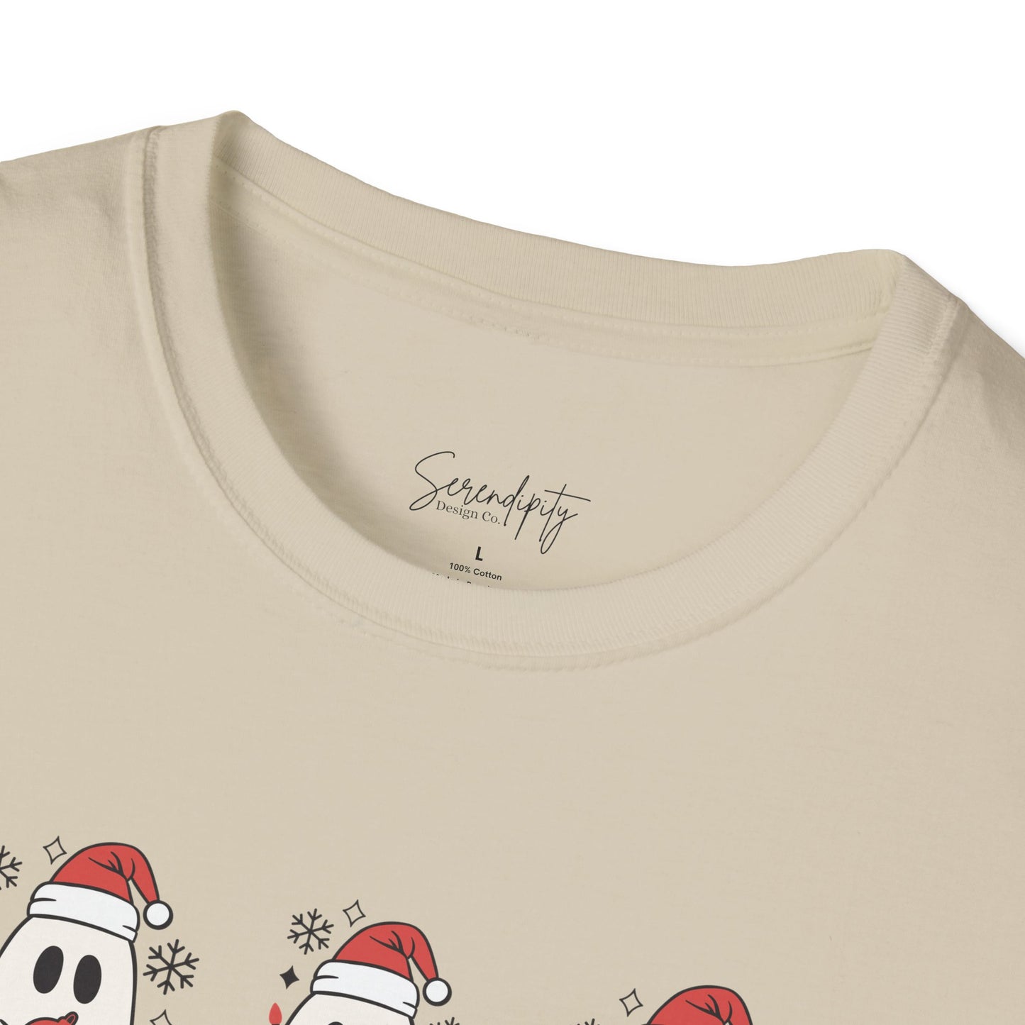 Christmas Ghosties Soft Style Tee