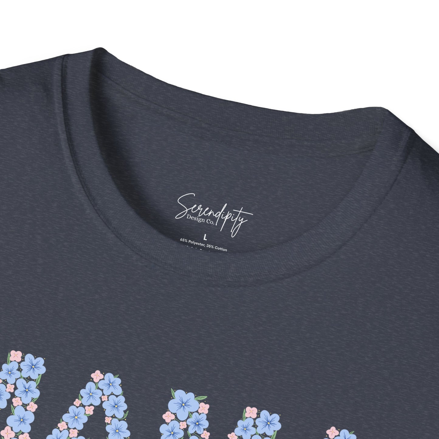 Mama Floral Soft Style Tee