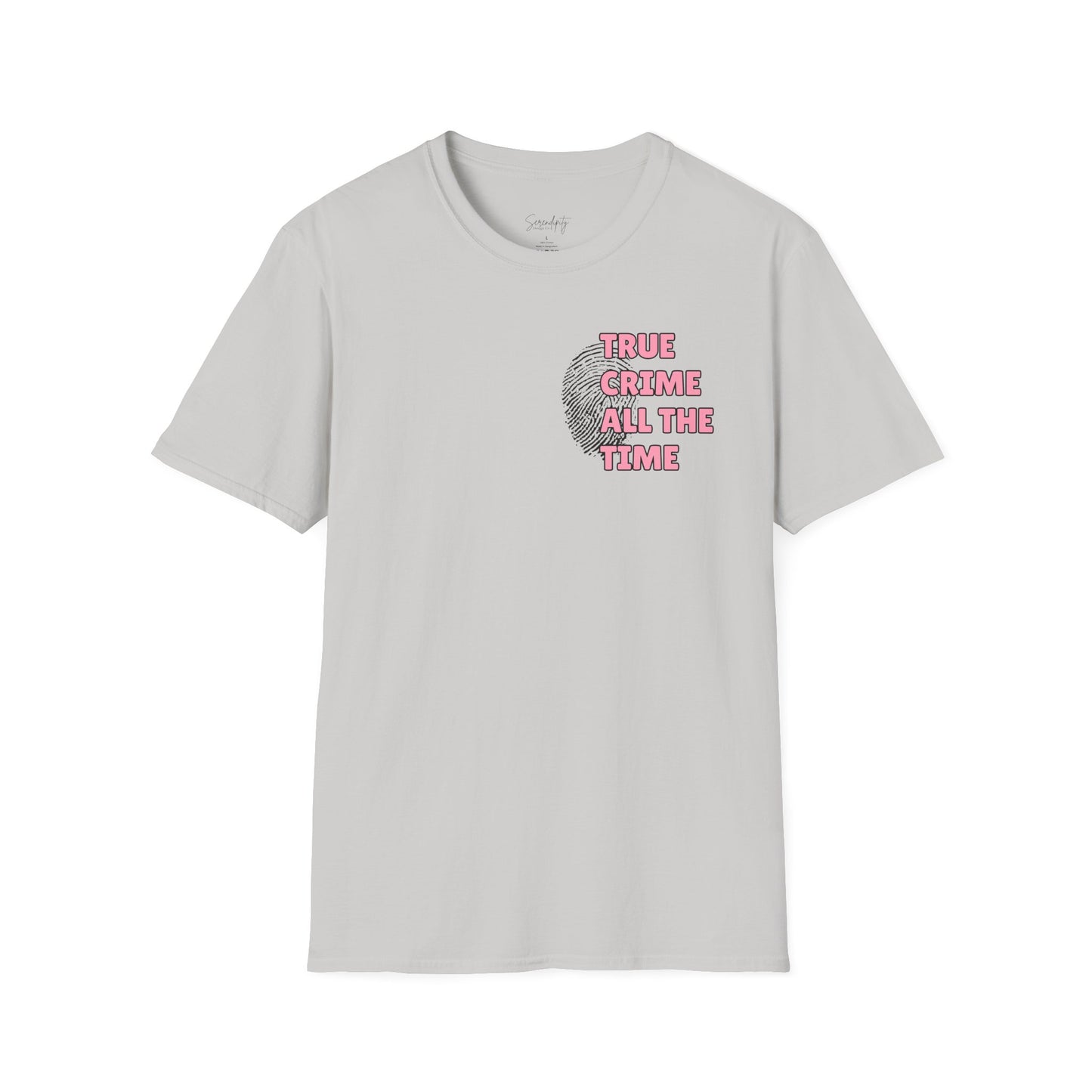 True Crime All The Time Soft Style Tee