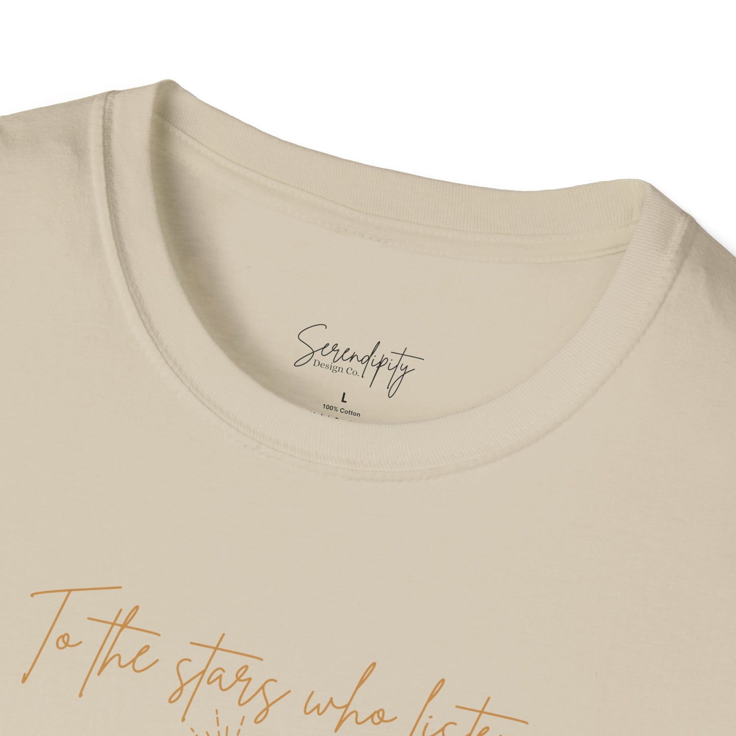To The Stars Who Listen Soft Style Tee