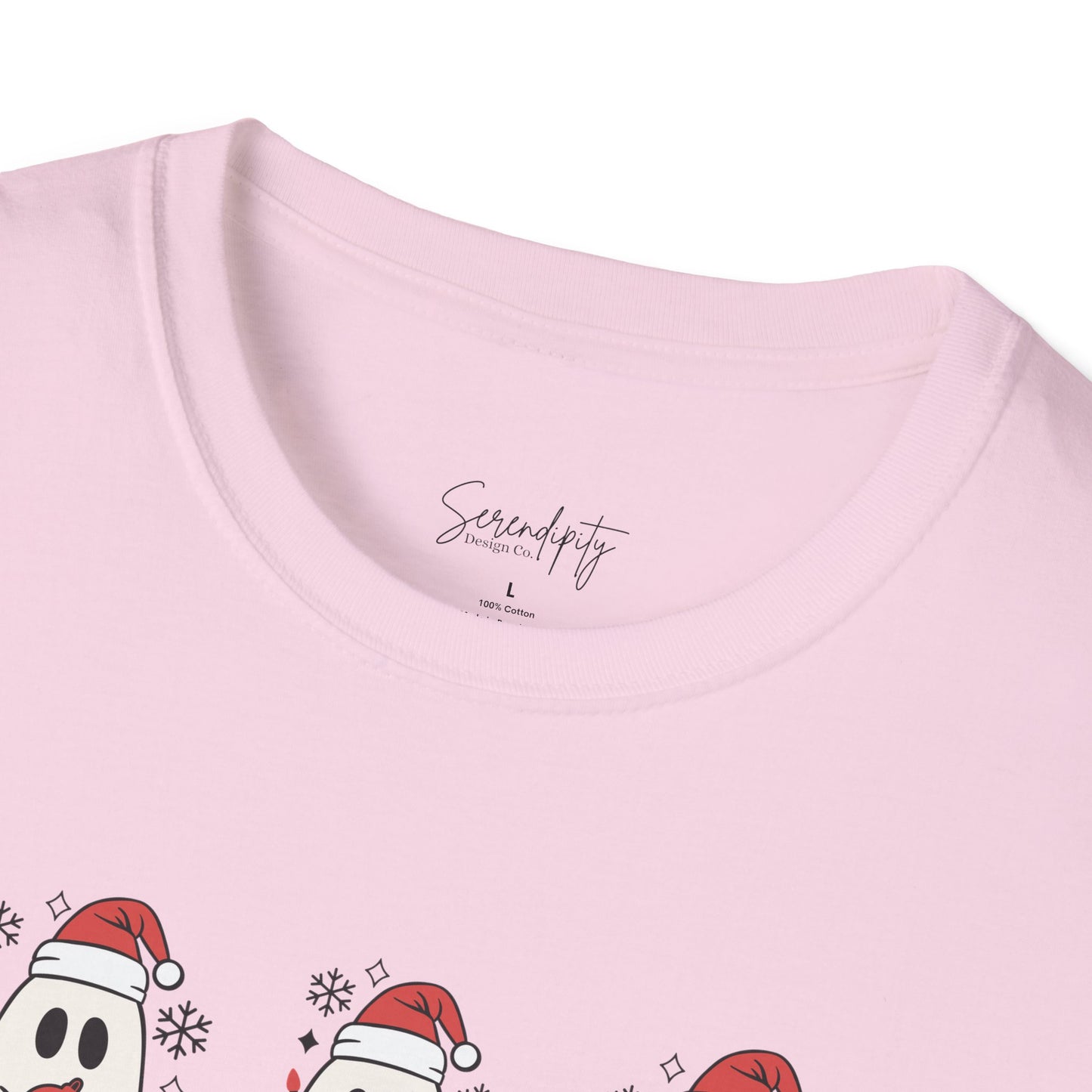 Christmas Ghosties Soft Style Tee