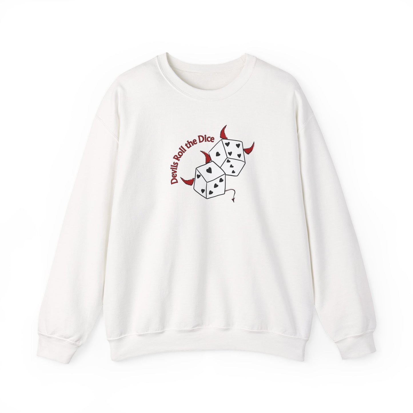 Devils Roll The Dice Crewneck Sweatshirt