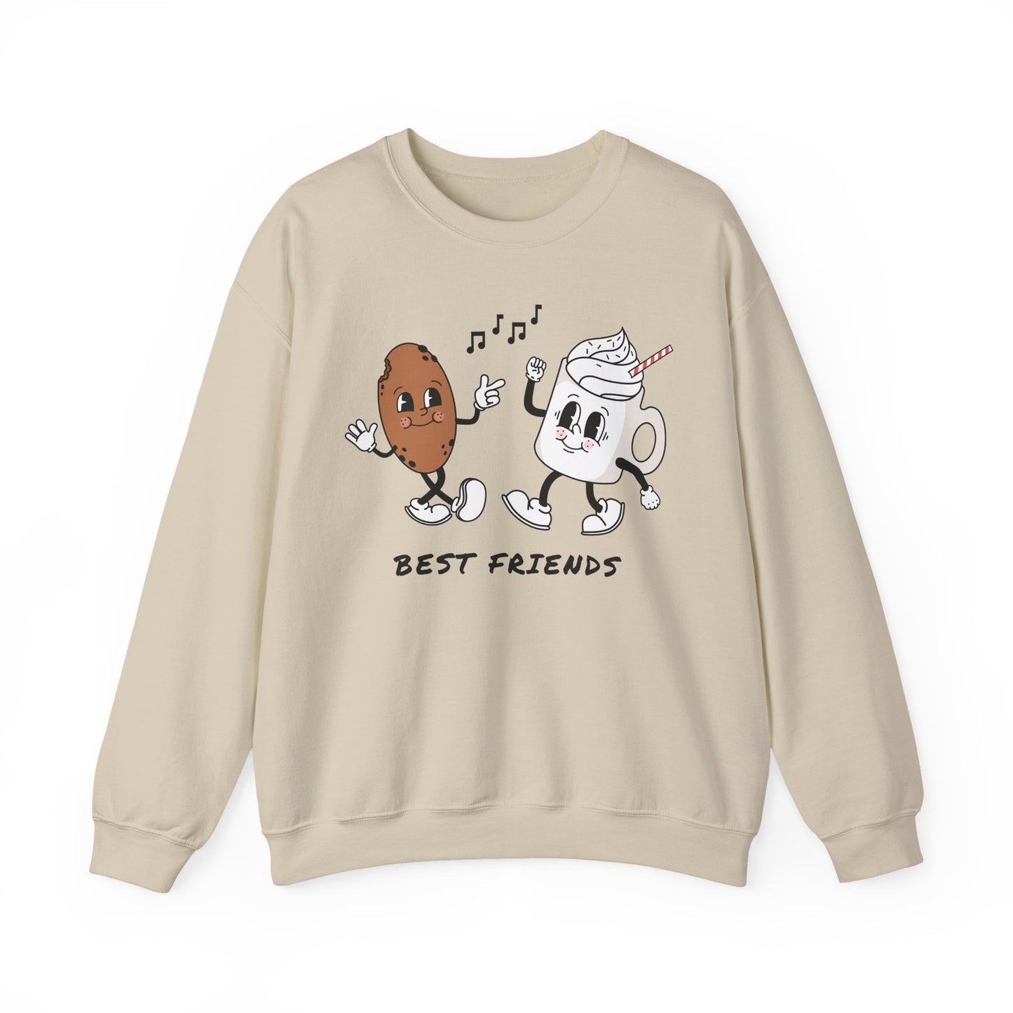 Milk & Cookies Best Friends Crewneck Sweatshirt