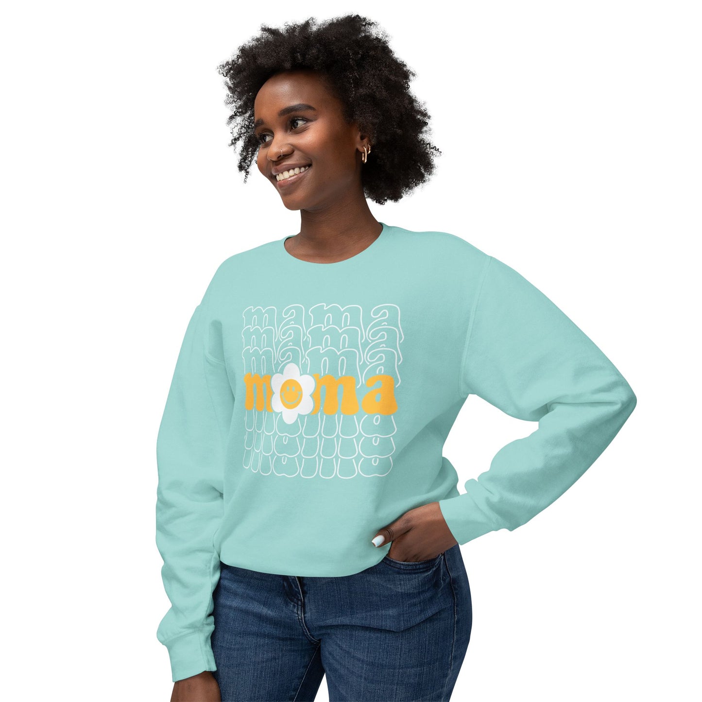 Mama Daisy Comfort Colors Sweatshirt