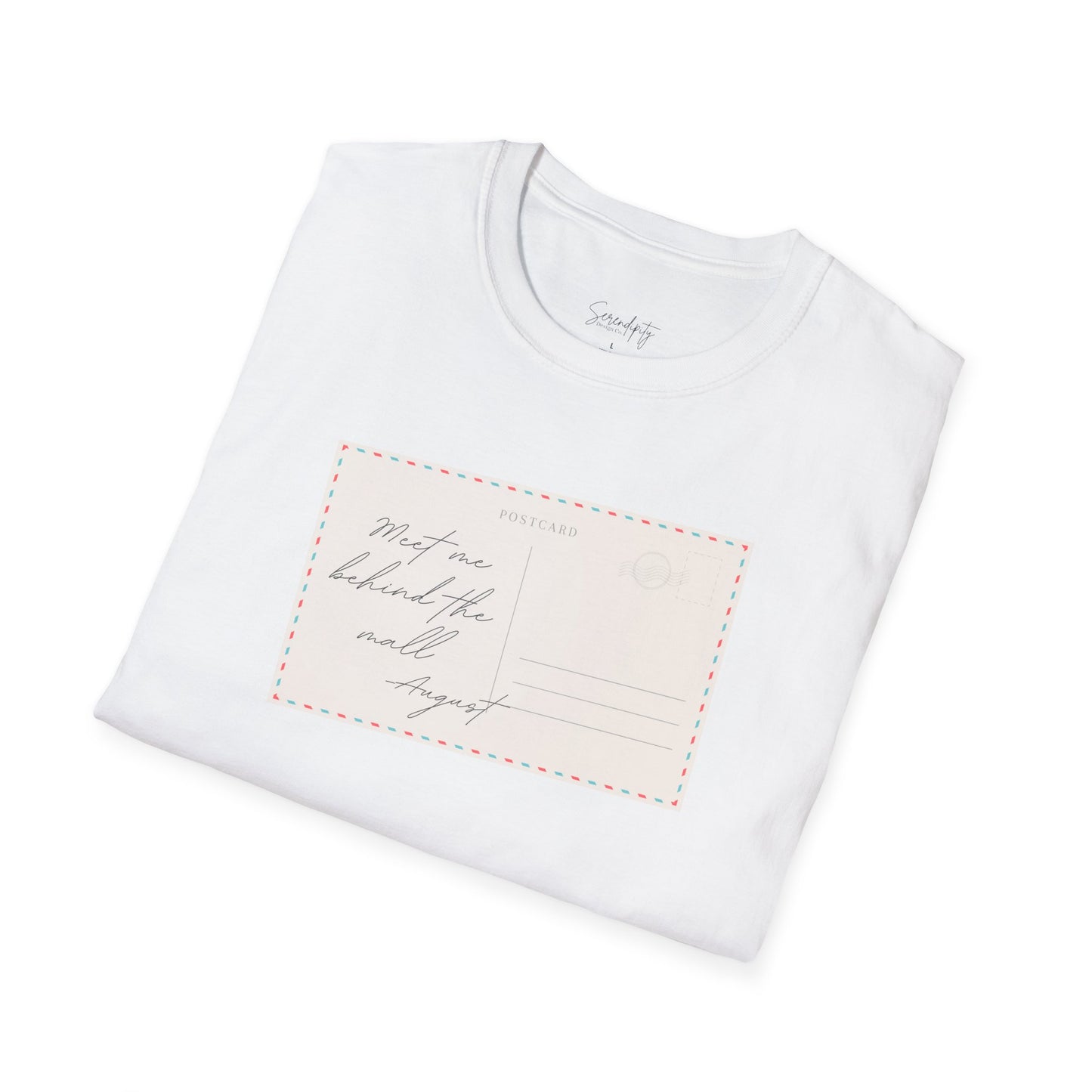 August Postcard Soft Style Tee