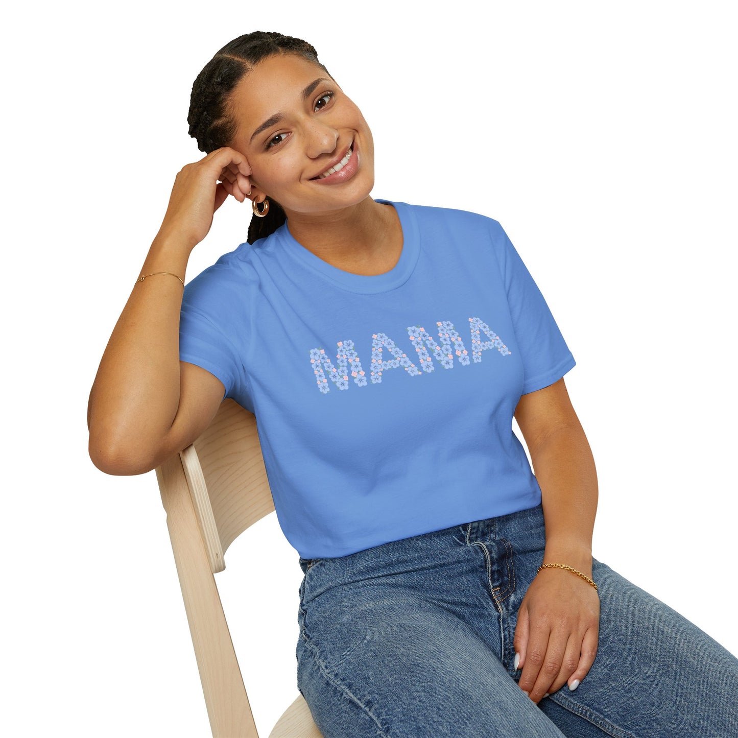 Mama Floral Soft Style Tee