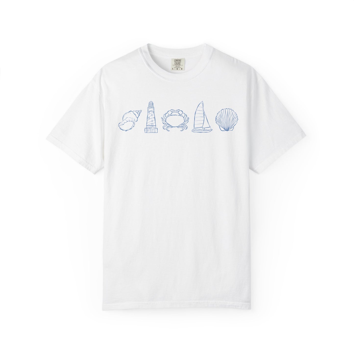 New England Aesthetic Comfort Colors Tee