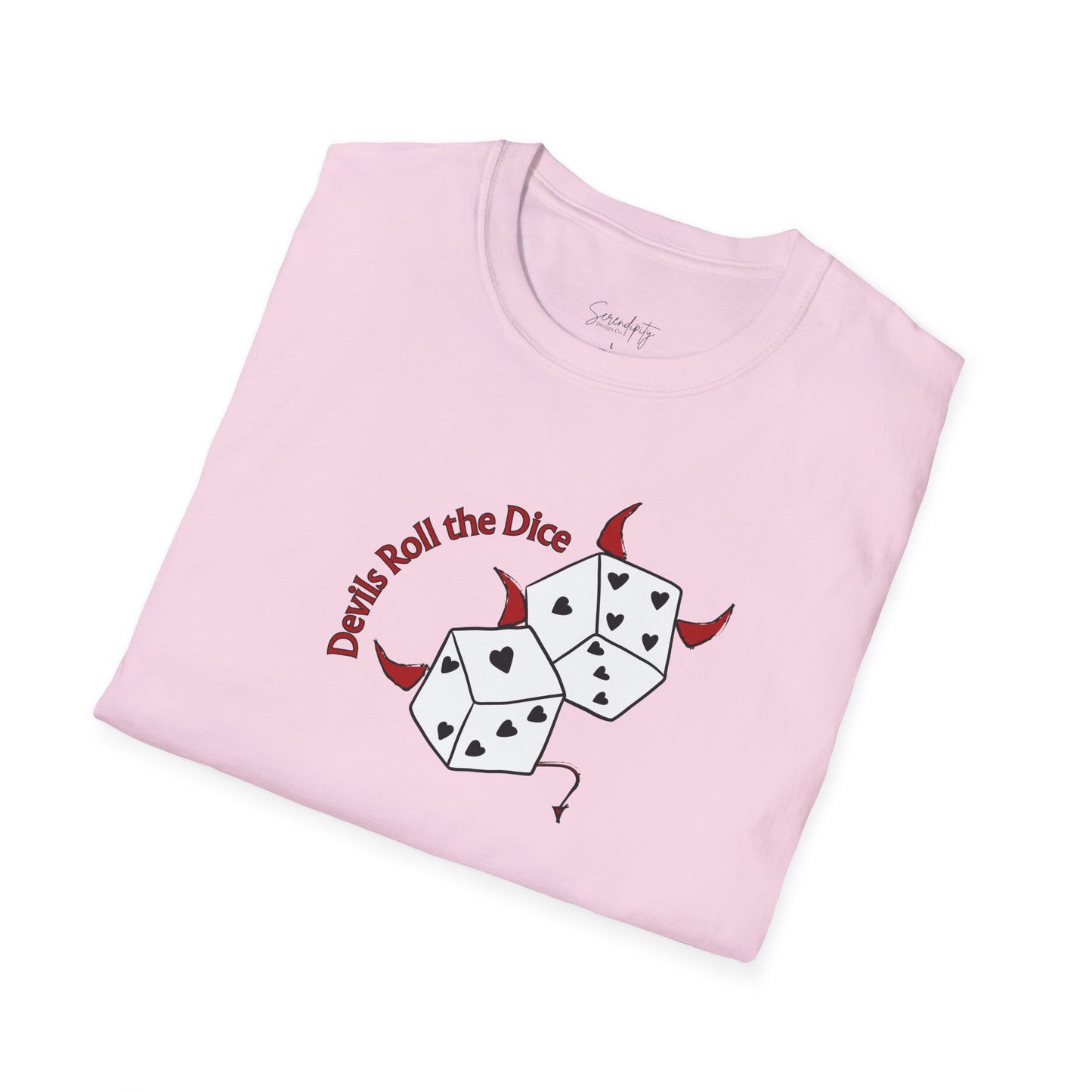 Devils Roll The Dice Soft Style Tee