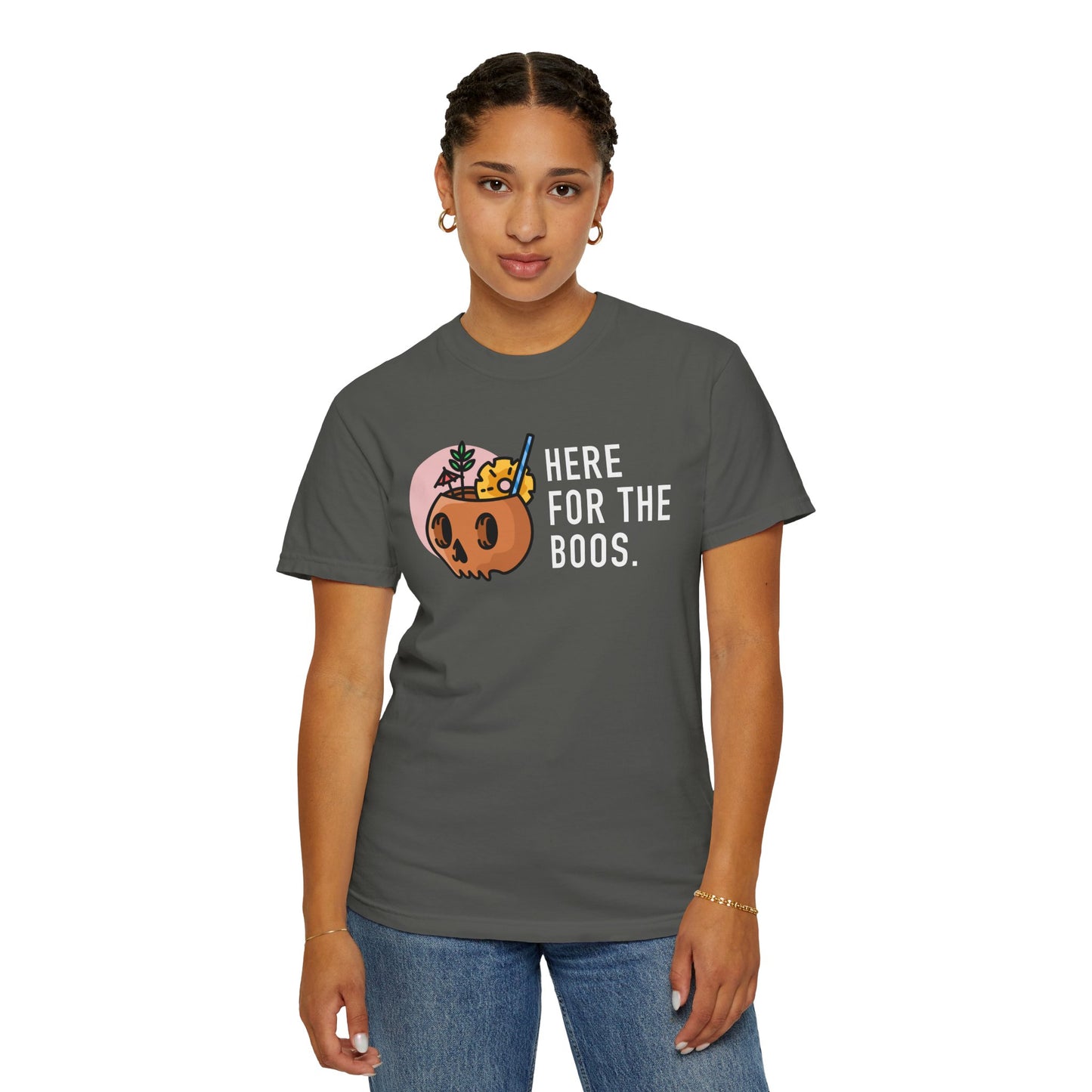 Here For The Boos Comfort Colors Tee